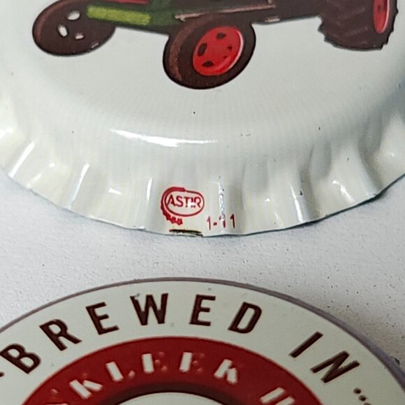 BEAU'S BREWERY Lot of Bottle Caps Lot of 6 Unique Bottle Caps 6 NEW - Picture 5 of 8